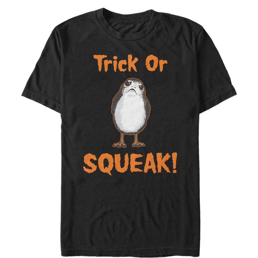 Star Wars Porg Halloween Funny Sci Fi Graphic T-Shirt